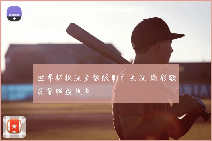 世界杯投注金额限制引关注 购彩额度管理成焦点